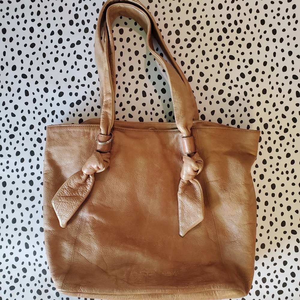 Frye Brown Bow Purse